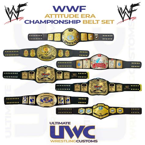 wwe attitude belt designs.